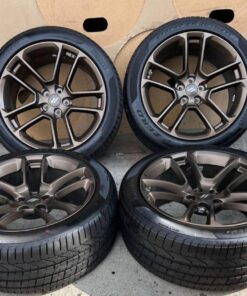 Dodge Charger Scat Pack/Daytona OEM 20" Wheels with Pirelli P Zero Tires and TPMS Sensors (New Condition)