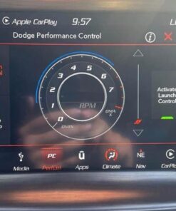 OEM Uconnect Touchscreen Infotainment System