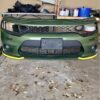 Dodge Charger Scat Pack 392 Front Bumper in Striking Green with Yellow Accents