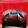 Matte Black Custom Hood with Functional Ram Air Intake