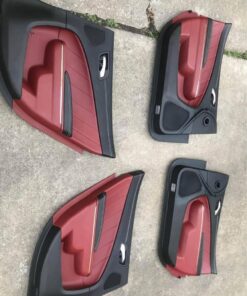 Dodge Charger 2015-2023 OEM Leather-Wrapped Door Panels