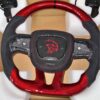 2015-2023  dodge charger hellcat carbon fiber steering wheel