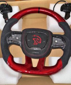 2015-2023  dodge charger hellcat carbon fiber steering wheel