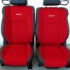 SRT Hellcat Red Suede Seats