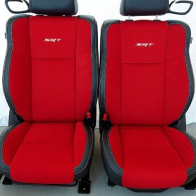 SRT Hellcat Red Suede Seats